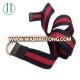 Double Ring Buckle Cotton Weaving Fabric Webbing Belt