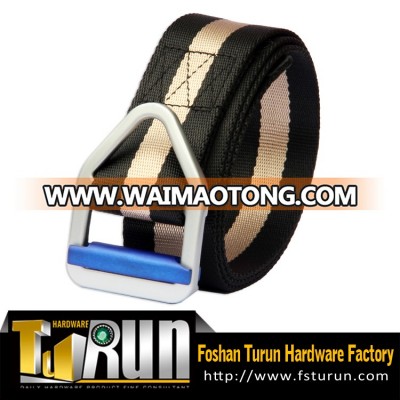 New 100% Nylon Durable canvas Belts with metal buckle