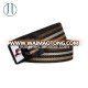 High quality fashionable jeans striped cotton belt