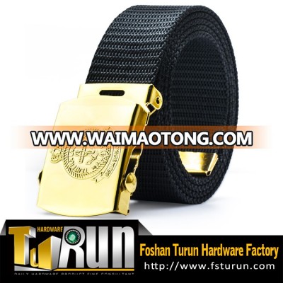 Custom Navy Black Malaysia Naval Officer Belt