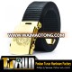 Custom Navy Black Malaysia Naval Officer Belt